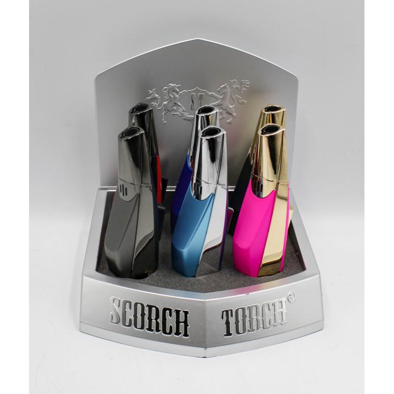 SCORCH – TORCH LIGHTERS – BLAZE MINI – 5 INCH – 6CT DISPLAY – 61605 – [MSRP: $22.50 EACH]