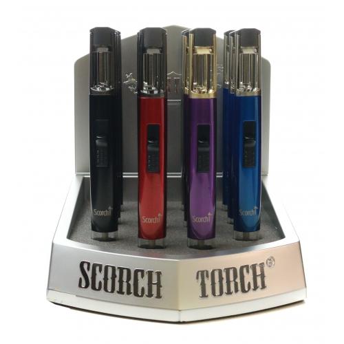 SCORCH – TORCH LIGHTERS – SLIM PENCIL – 12CT DISPLAY – 61629 – [MSRP: $19 EACH]