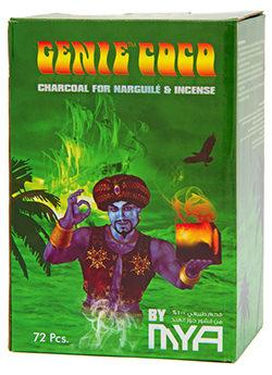 MYA – GENIE COCO – HOOKAH CHARCOAL – ASSORTED COLORS & COUNTS – [MSRP: $11.50]