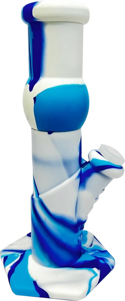 HYBRID DRY RIG – SILICON WATER PIPES – MULTI-COLOR – 1CT – SL129 – [MSRP: $31.50]