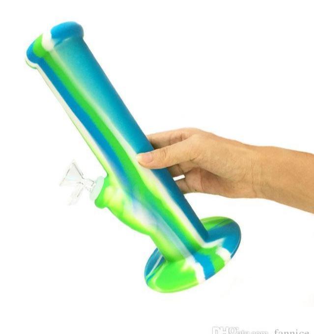 HYBRID DRY RIG – SILICON WATER PIPES – MULTI-COLOR – 1CT – SL131 – [MSRP: $21.50]