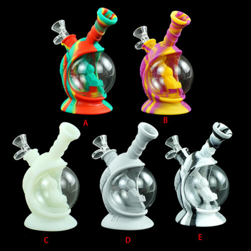 SPACE CAPSULE ASTRONAUT HYBRID BONG – SILICON WATER PIPES – 1CT – SL248 – [MSRP: $37]