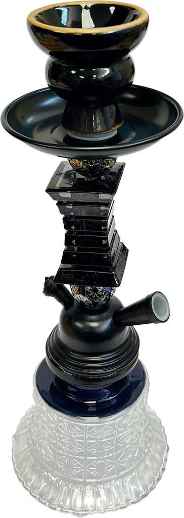 SABA – HOOKAH – SMALL SERIES – SINGLE HOSE – 1CT – ZC44 – [MSRP: $17.50]