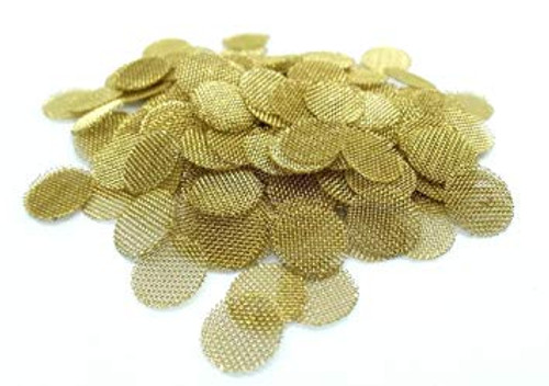 SCREENS STEEL – SMOKING ACCESSORIES – HIGH QUALITY MESH FILTERS VARIOUS SIZES – 1000CT – [MSRP: $0.50 EACH]