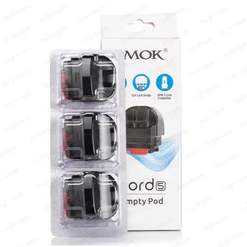 SMOK – VAPE PODS REPLACEMENT – NORD C REPLACEMENT PODS – EMPTY – 4.5ML – 3CT – [MSRP: $5 EACH]