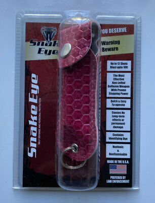 SNAKE EYE – PERSONAL DEFENSE PEPPER SPRAY – KNIVES & SELF DEFENSE – 1CT – SE-PEPPER-SPRAY – [MSRP: $7.50]