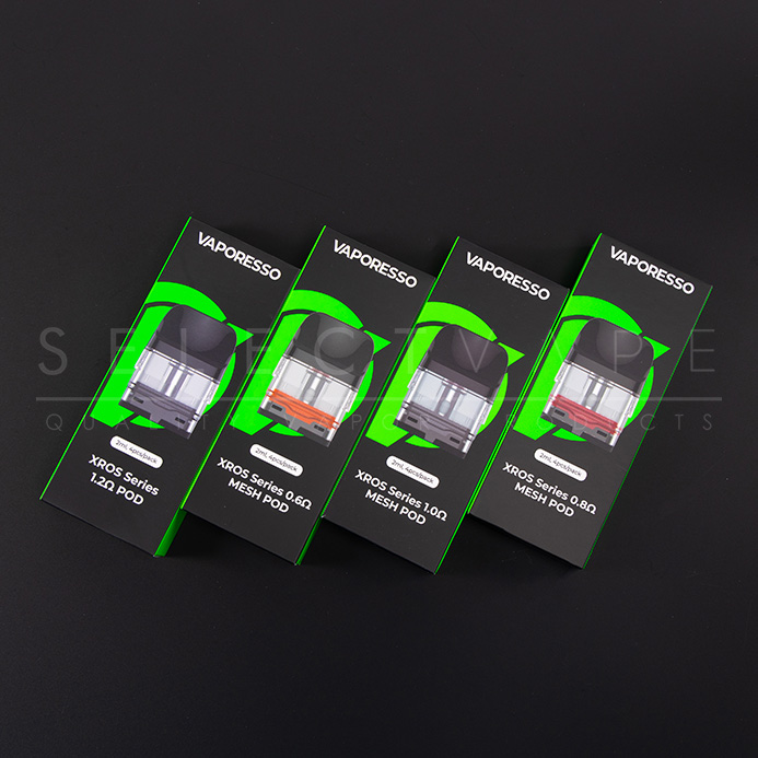 VAPORESSO – VAPE PODS REPLACEMENT – XROS SERIES REPLACEMENT PODS – ASSORTED OHM – 1CT – [MSRP: $20]