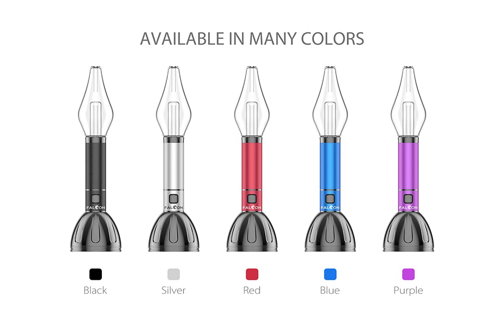 YOCAN - FALCON 6-IN-1 VAPORIZER KIT – WAX VAPORIZER – 1000MAH – ASSORTED COLORS – 1CT – YOCAN-110000 – [MSRP: $115]