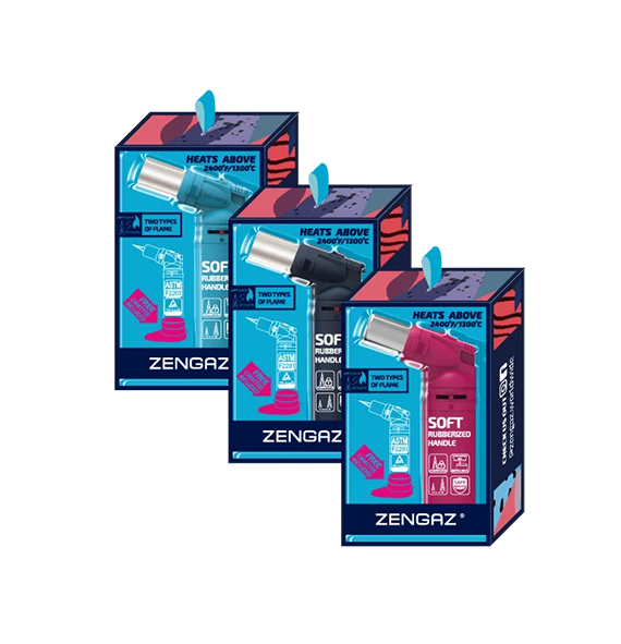 ZENGAZ – TORCH LIGHTERS – ZT-68 PURE JET – 1CT – ZT-68 - #97103US – [MSRP: $22.50]