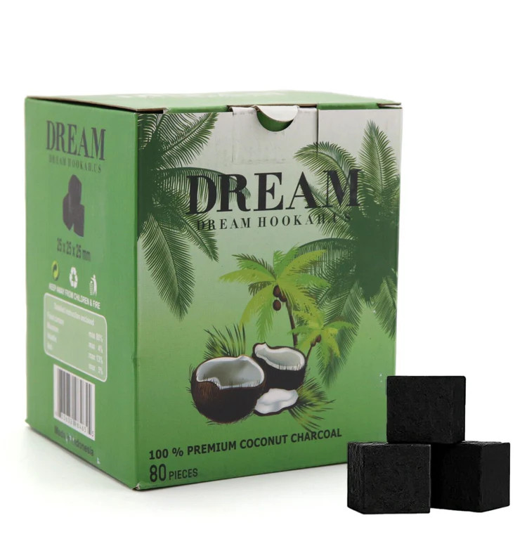 DREAM – HOOKAH CHARCOAL – ASSORTED COLORS & COUNTS – DREAM - 6948 – [MSRP: $6.50 – $12]
