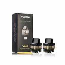 VOOPOO – VAPE PODS REPLACEMENT – VINCI 3 REPLACEMENT PODS – 4ML – 2CT – [MSRP: $6.50 EACH]