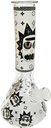 R&M BLACK BEAKER – GLASS WATER PIPES – MEDIUM – 1CT – SCX-80 – [MSRP: $31]