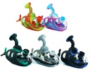 SUBMARINE HYBRID BONG – SILICON WATER PIPES – MULTI-COLOR – 1CT – SL161 – [MSRP: $34]