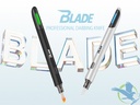 YOCAN - BLADE CERAMIC DABBING KNIFE KIT – HEMP VAPORIZERS ACCESSORIES – 400MAH – ASSORTED COLORS – 1CT – [MSRP: $37.50]