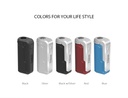 YOCAN – 510 THREAD BATTERY – ADJUSTABLE BOX MOD ASSORTED COLORS – 650MAH – 1CT – [MSRP: $25]