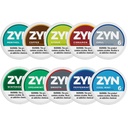 ZYN – NICOTINE ALTERNATIVES – NICOTINE POUCHES – 5 POUCHES OF 15CT – [MSRP: $5 EACH]   