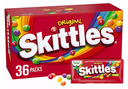 SKITTLES FRUITY CHEWY CANDY ASSORTED – CANDY & SNACKS – 2.17OZ – 36CT CASE – [MSRP: $3 EACH]