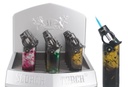 SCORCH – TORCH LIGHTERS – 45 DEGREE PULL DOWN – EASY IGNITION – 12CT DISPLAY – 61743-08683 – [MSRP: $21 EACH]
