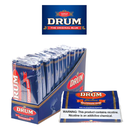DRUM HALFZWARE – TOBACCO – SHAG POUCH WITH 50 CIGARETTE PAPERS – ROLL-YOUR-OWN TOBACCO – 1.14OZ – 12CT – [MSRP: $10 EACH]   