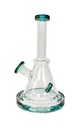 FLAT BOTTOM FUNNEL – GLASS WATER PIPE – 7.5-INCH – 1CT – GB1037 – [MSRP: $59.50]
