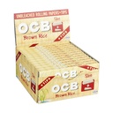 OCB – ROLLING PAPERS – BROWN RICE UNBLEACHED – KING SIZE SLIM – 24CT DSPL – [MSRP: $4.50 EACH]