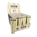 OCB – PRE-ROLLED CONES – ORGANIC HEMP – 1 1/4 – 6PK – 32CT DSPL – [MSRP: $10-$12 EACH]