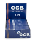 OCB – ROLLING PAPERS – ULTIMATE – 1 1/4 – 25CT DSPL – [MSRP: $4 EACH]
