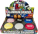 TOKES BUDDY PREMIUM – GRINDERS – 2-PIECE – 62MM – 6CT DISPLAY – GRA-16 – [MSRP: $19.50 EACH]
