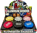 TOKES BUDDY PREMIUM – GRINDERS – 3-PIECE – 62MM – 6CT DISPLAY – GRA-17 – [MSRP: $24 EACH]
