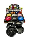 TOKES BUDDY PREMIUM – GRINDERS – 4-PIECE – 62MM – 6CT DISPLAY – GRA-18 – [MSRP: $28.50 EACH]
