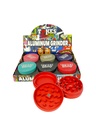 TOKES BUDDY PREMIUM – GRINDERS – 3-PIECE – 63MM – 6CT DISPLAY – GRA-15 – [MSRP: $30 EACH]