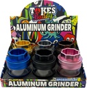 TOKES BUDDY PREMIUM – GRINDERS – 4-PIECE – 63MM – 6CT DISPLAY – GRA-3 – [MSRP: $38 EACH]