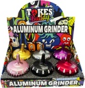 TOKES BUDDY PREMIUM – GRINDERS – 4-PIECE – 63MM – 6CT DISPLAY – GRA-5 – [MSRP: $30 EACH]