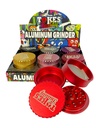 TOKES BUDDY PREMIUM – GRINDERS – 4-PIECE – 63MM – 6CT DISPLAY – GRA-7 – [MSRP: $30 EACH]