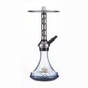 SABA – HOOKAH – 15" EYE – ETCHED RAINDROP GLASS – HOURGLASS STEM – ASSORTED COLORS – 1CT – SB-DX3 – [MSRP: $69]