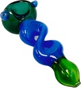 TWIST – GLASS HAND PIPE – 4-INCH 85G WEIGHT – 2CT – 2X-GL-09762 – [MSRP: $10 EACH]