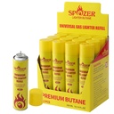 SPOZER – BUTANE – ULTRA REFINED LIGHTER GAS REFILL – 300ML – 12CT DISPLAY – [MSRP: $3.50 EACH]