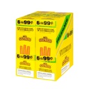 SPLITARILLOS – CIGARS & CIGARRILLOS – ASSORTED FLAVORS – 15 PACKS OF 3CT – [MSRP: $0.99 EACH]   