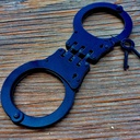 HINGED HANDCUFFS – TAIWAN – KNIVES & SELF DEFENSE – 1CT – HINGED - 105622 – [MSRP: $37.50]