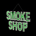 LED SIGN – "SMOKE SHOP" – 15×24×1.2 – WHITE – LED SIGN & OUTDOOR DISPLAY – 1CT – EP-SMOKES5-3S – [MSRP: $STORE USE]