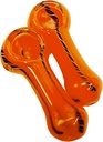 GLASS HAND PIPE – GLASS ACCESSORIES – 2.5-INCH SPOON – 40G WEIGHT – 2CT – SA1-3 – [MSRP: $2.50 EACH]