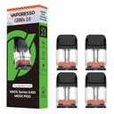 VAPORESSO – VAPE PODS REPLACEMENT – COREX 2.0 XROS SERIES REPLACEMENT PODS – ASSORTED OHM – 2ML & 3ML – 4CT – [MSRP: $6 EACH]