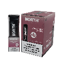 NORTH – DISPOSABLE VAPE – 0% NICOTINE – 5000 PUFF – 10ML – VARIOUS FLAVORS – 10CT – [MSRP: $17 EACH]