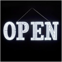 LED SIGN – "OPEN" – 10x30x1.2 – WHITE – LED SIGN & OUTDOOR DISPLAY – 1CT – [MSRP: $STORE USE]
