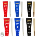 VIBES – PRE-ROLLED CONES – ASSORTED – 1 1/4 & KING SIZE – 30CT DSPL – 180 TOTAL CONES – [MSRP: $2.50-$3 EACH]