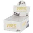 VIBES – ROLLING PAPERS – FATTY WITH TIPS – ASSORTED SIZES – 24CT DSPL – [MSRP: $4.50 EACH]