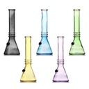 SOFT GLASS – GLASS WATER PIPE – ASSORTED COLORS – 12-INCH – 1CT – XYZ-448-12 – [MSRP: $12.50]
