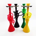HOOKAH – 10" MINI DISPOSABLE – TRAVEL PLASTIC – ASSORTED COLORS – 1CT – DISPOSABLE-HOOKAH – [MSRP: $5]