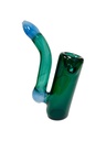 AMBER-TIPPED – GLASS WATER BUBBLER – GLASS ACCESSORIES – 5-INCH HEAVYWEIGHT 100G – 1CT – 1XHP-108882 – [MSRP: $11.50]