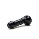 SMOOTH BABY – GLASS HAND PIPE – 4-INCH – SOLID BLACK – 1CT – 1XHP-108885 – [MSRP: $14]